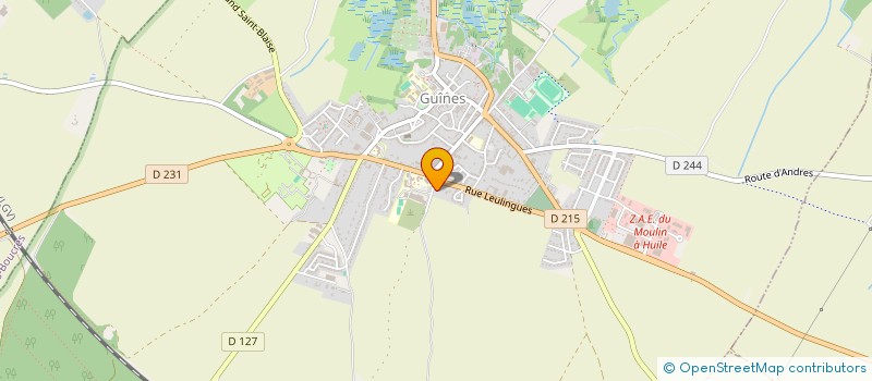 localisation de l'entreprise NADOPH  GUINES