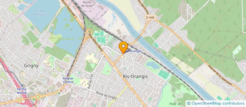 localisation de l'entreprise NADOR  RIS-ORANGIS