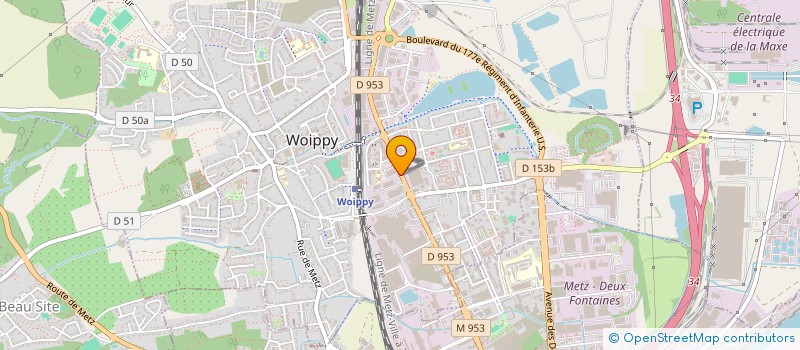 localisation de l'entreprise NADOR  WOIPPY