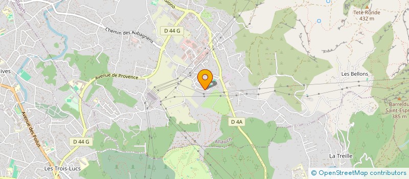 localisation de l'entreprise NADORIA  ALLAUCH