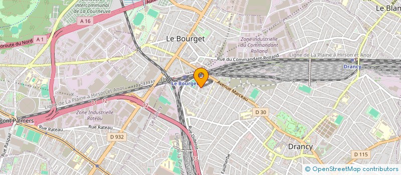 localisation de l'entreprise NADOU TAXIS à DRANCY