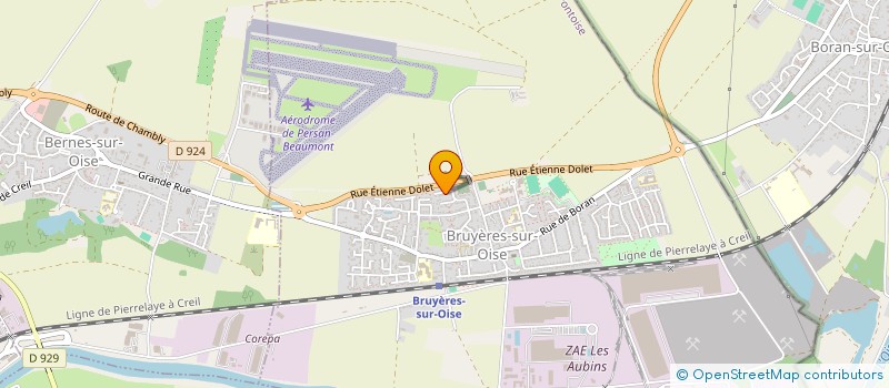 localisation de l'entreprise NADOZONE  BRUYERES-SUR-OISE