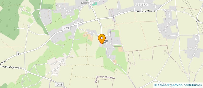 localisation de l'entreprise NADR  ILLEVILLE-SUR-MONTFORT