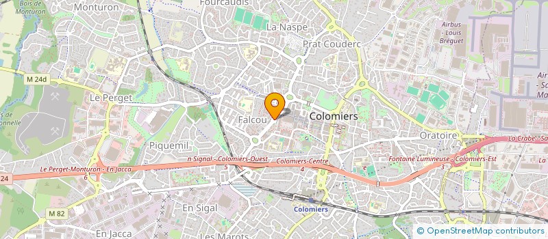 localisation de l'entreprise NADSOU à COLOMIERS