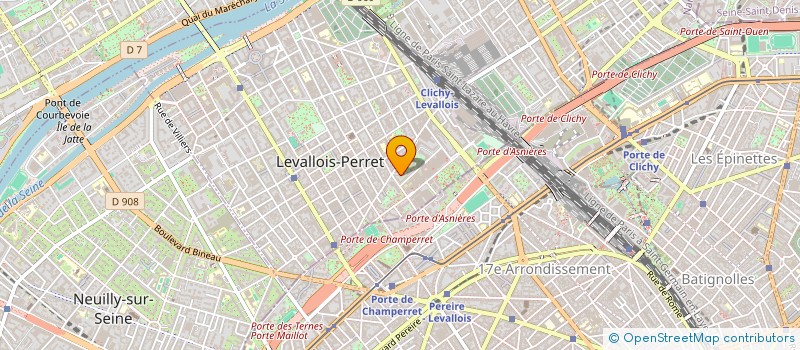 localisation de l'entreprise NADYES à LEVALLOIS-PERRET
