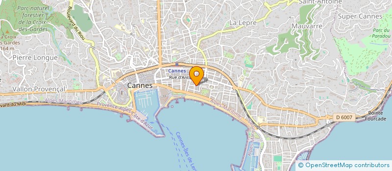 localisation de l'entreprise NAE à CANNES