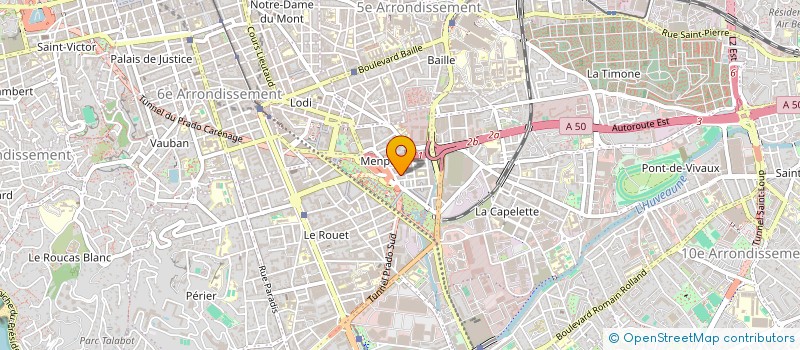 localisation de l'entreprise NAE BATIMENT à MARSEILLE