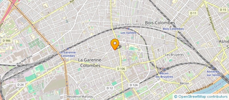 localisation de l'entreprise NAE RENTING à LA GARENNE-COLOMBES
