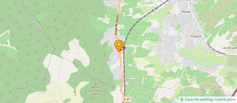 localisation de l'entreprise NAECO  LE LUC