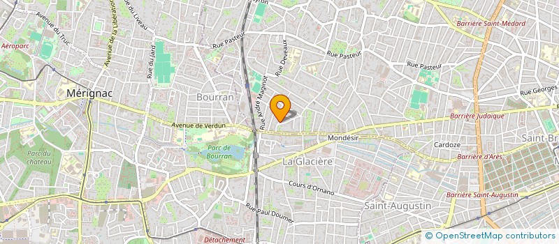 localisation de l'entreprise NAECO ET NOSSIOP à BORDEAUX