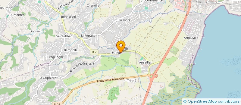 localisation de l'entreprise NAEFLO à PETIT-BOURG