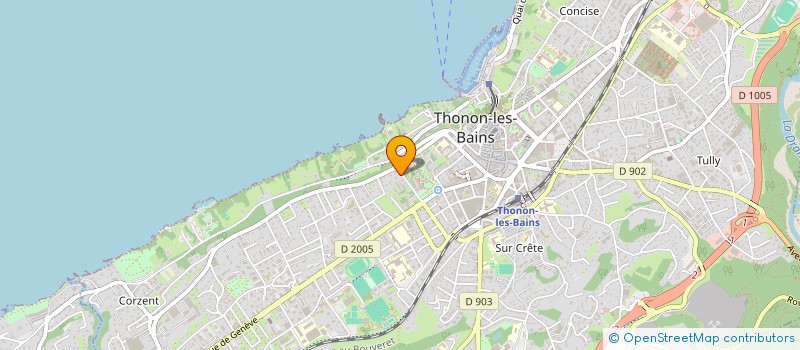 localisation de l'entreprise NAEL à THONON-LES-BAINS