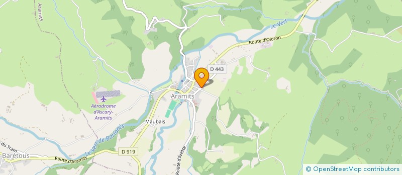 localisation de l'entreprise NAEL à ARAMITS