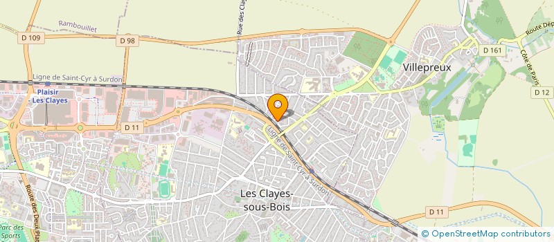 localisation de l'entreprise NAEL à LES CLAYES-SOUS-BOIS