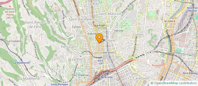 localisation de l'entreprise NAEL à NICE