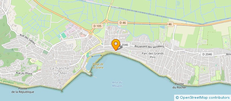 localisation de l'entreprise NAEL à LA TRANCHE-SUR-MER