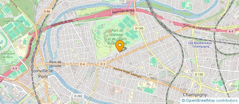 localisation de l'entreprise NAEL&CO à CHAMPIGNY-SUR-MARNE