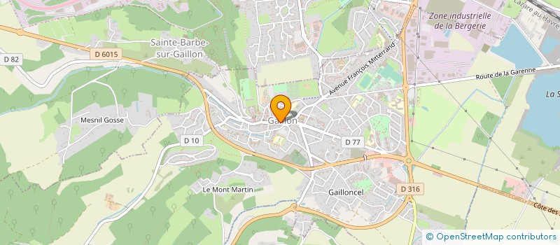 localisation de l'entreprise NAEL DISTRI à GAILLON