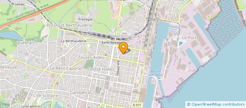 localisation de l'entreprise NAEL NATHALIE ET CATHERINE  SAINT-NAZAIRE