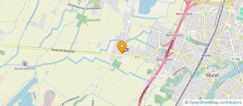 localisation de l'entreprise NAEL TAXI  MURET