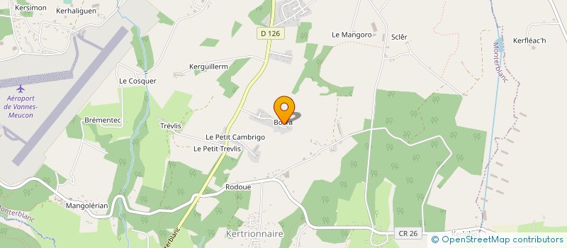 localisation de l'entreprise NAELI à MONTERBLANC