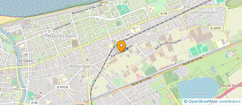 localisation de l'entreprise NAELIA à DUNKERQUE