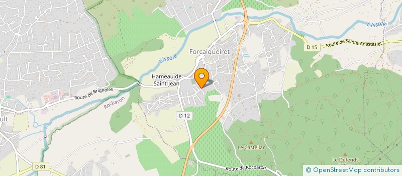 localisation de l'entreprise NAELIO  FORCALQUEIRET