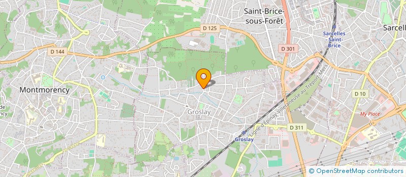 localisation de l'entreprise NAELLIMMO  GROSLAY