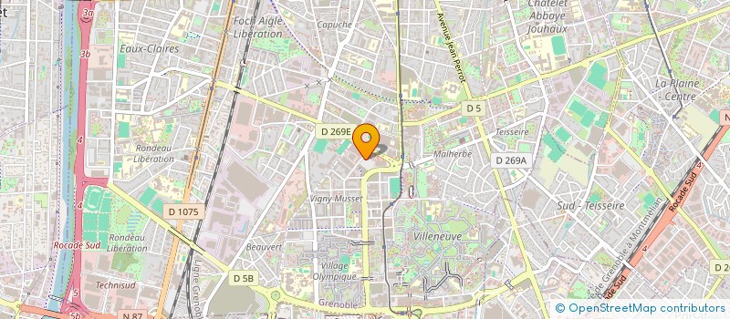 localisation de l'entreprise NAELLINES à GRENOBLE