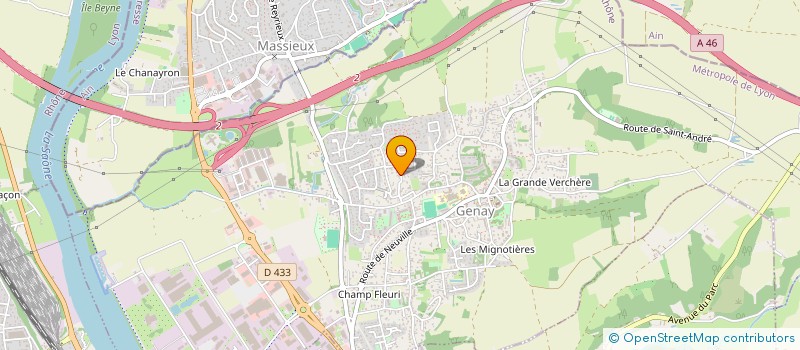 localisation de l'entreprise NAELOU  GENAY