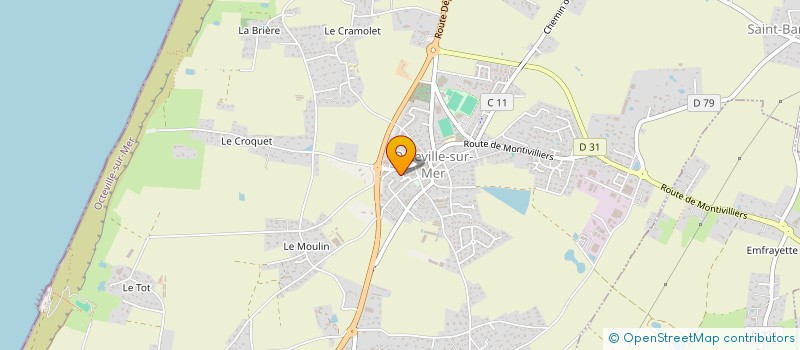 localisation de l'entreprise NAELOU  OCTEVILLE-SUR-MER