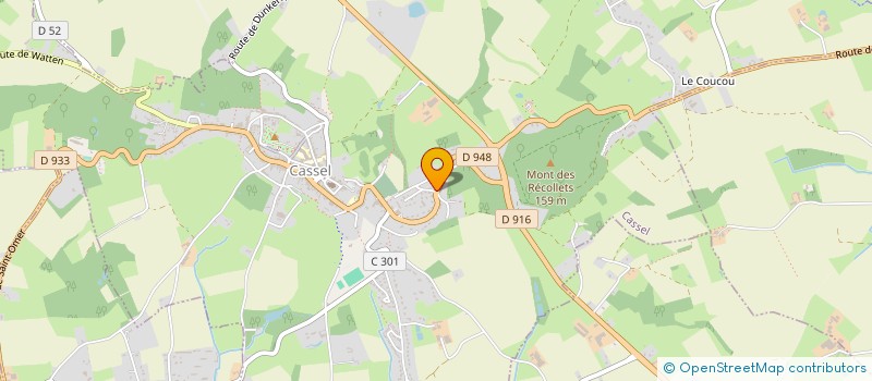 localisation de l'entreprise NAELS MARBRERIE POMPES FUNEBRES à CASSEL