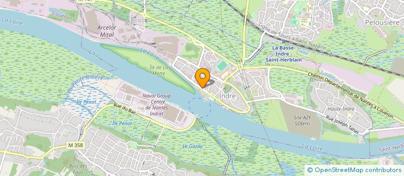 localisation de l'entreprise NAELSA  INDRE