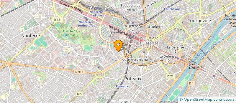 localisation de l'entreprise NAELYA SERVICES  PUTEAUX