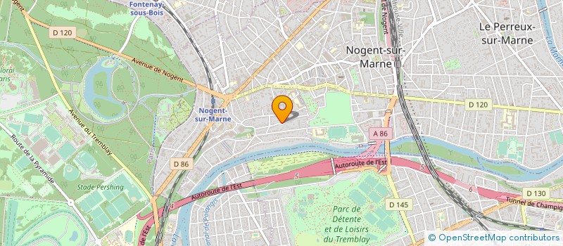 localisation de l'entreprise NAELYS  NOGENT-SUR-MARNE