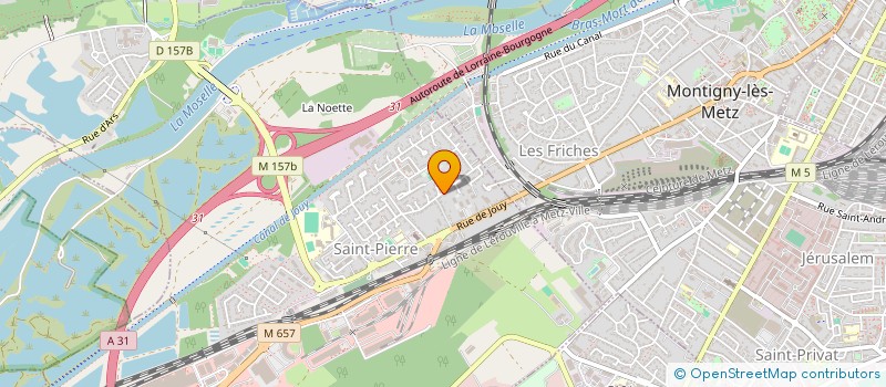 localisation de l'entreprise NAEM 1  MOULINS-LES-METZ