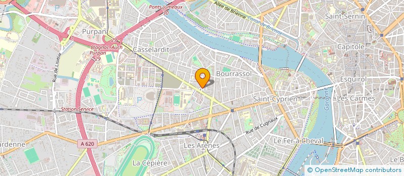 localisation de l'entreprise NAEMIE à TOULOUSE