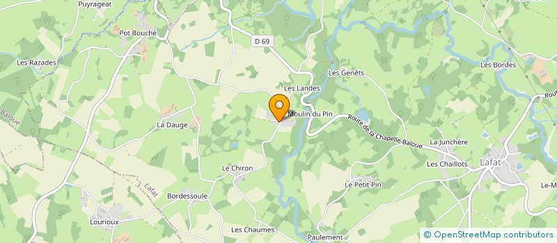 localisation de l'entreprise NAEMJE à LAFAT