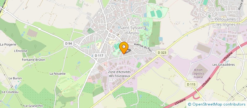 localisation de l'entreprise NAEO CONSEIL à VERRIERES-EN-ANJOU