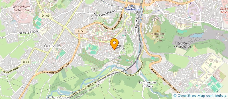 localisation de l'entreprise NAERO  CHERBOURG-EN-COTENTIN