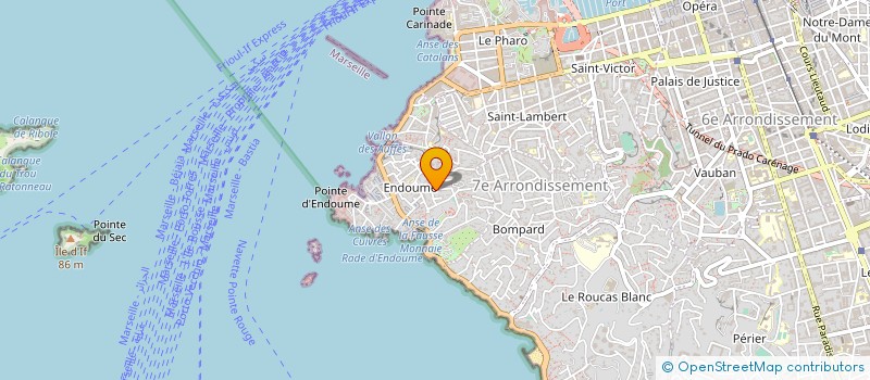 localisation de l'entreprise NAERUS à MARSEILLE