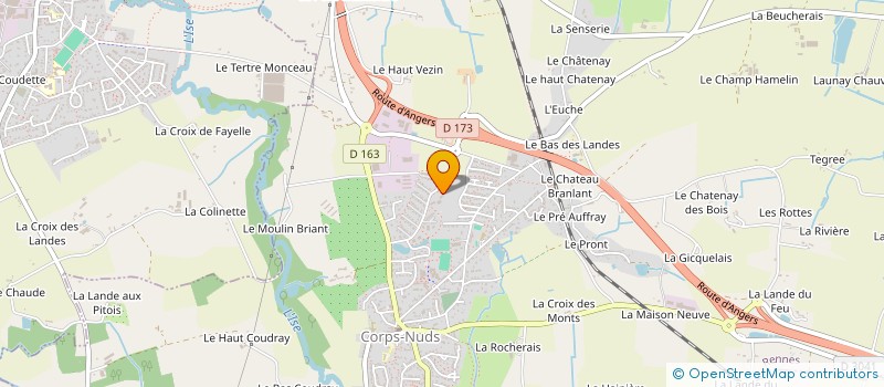 localisation de l'entreprise NAET SERVICE à CORPS-NUDS