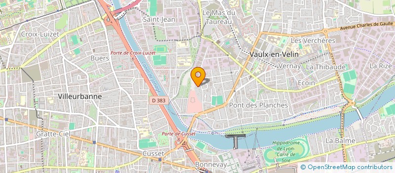 localisation de l'entreprise NAEV  VAULX-EN-VELIN