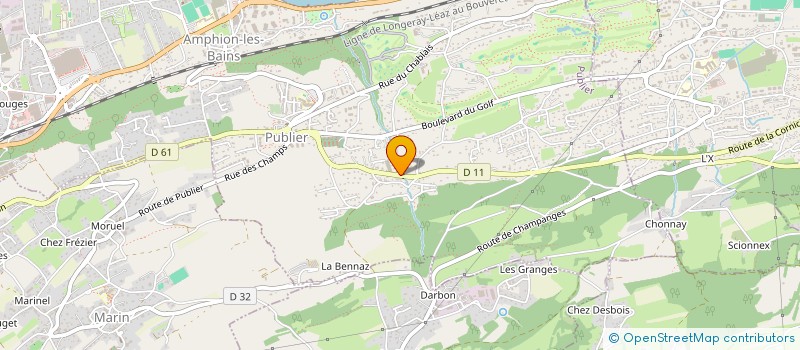 localisation de l'entreprise NAF COMPANY  PUBLIER