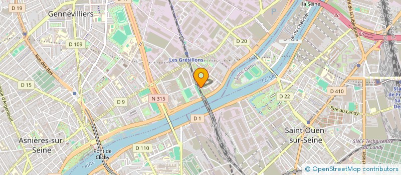 localisation de l'entreprise NAF NAF à ASNIERES-SUR-SEINE