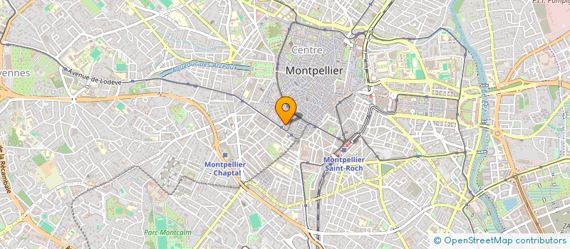 localisation de l'entreprise NAFA à MONTPELLIER