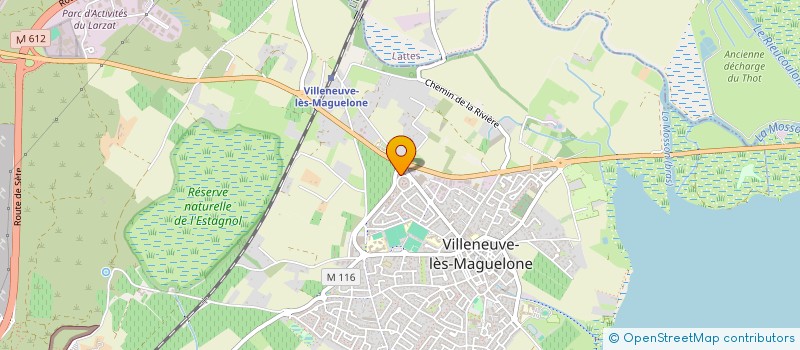 localisation de l'entreprise NAFA  VILLENEUVE-LES-MAGUELONE