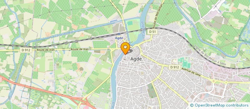 localisation de l'entreprise NAFA ATELIER à AGDE