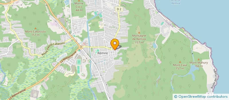 localisation de l'entreprise NAFABIS  REMIRE-MONTJOLY