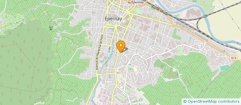 localisation de l'entreprise NAFAMA.NET  EPERNAY